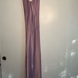 Forever 21 Lavender V-Neck Maxi Dress